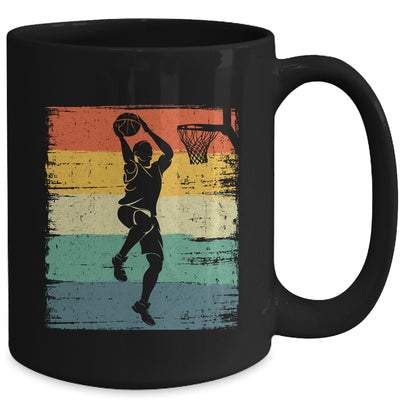 Cool Basketball Art For Men Women Vintage Basketball Player Mug | siriusteestore