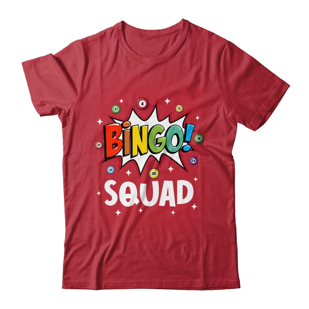 Cool Bingo Design For Men Women Bingo Squad Bingo Player Shirt & Tank Top | siriusteestore
