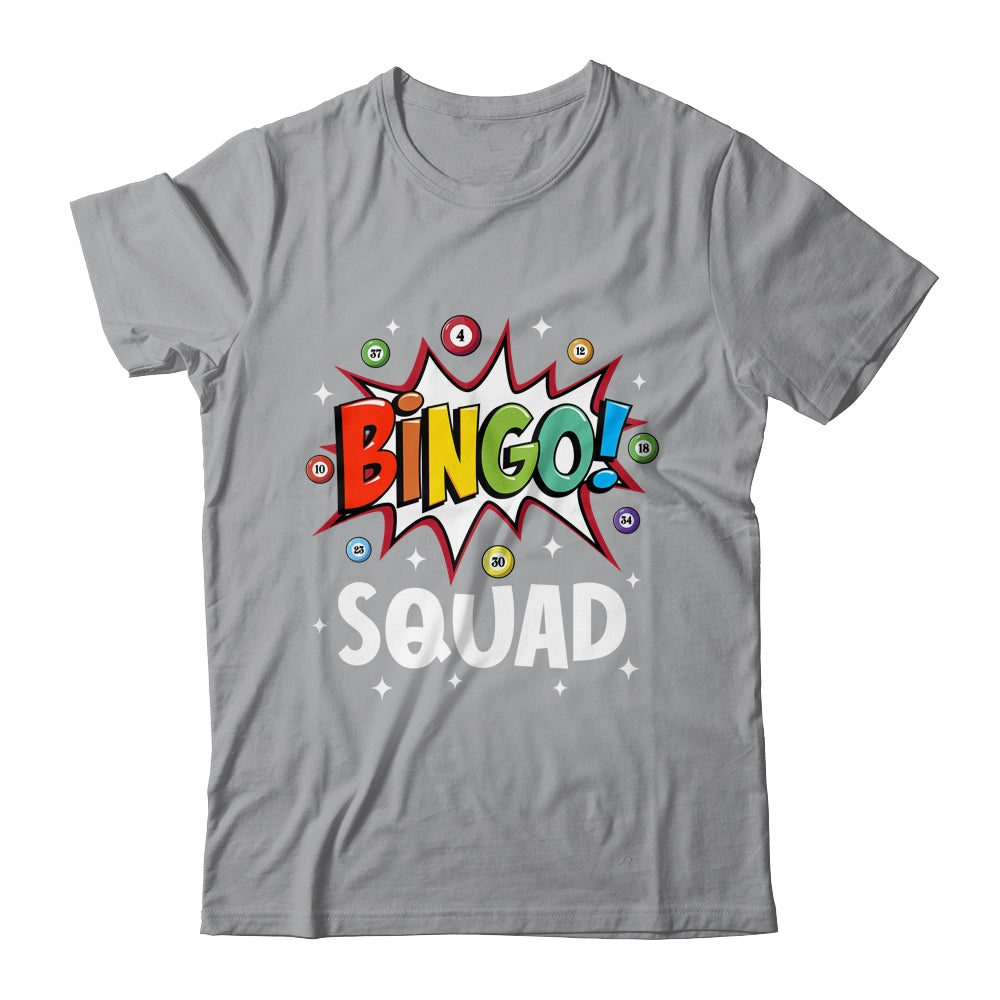 Cool Bingo Design For Men Women Bingo Squad Bingo Player Shirt & Tank Top | siriusteestore