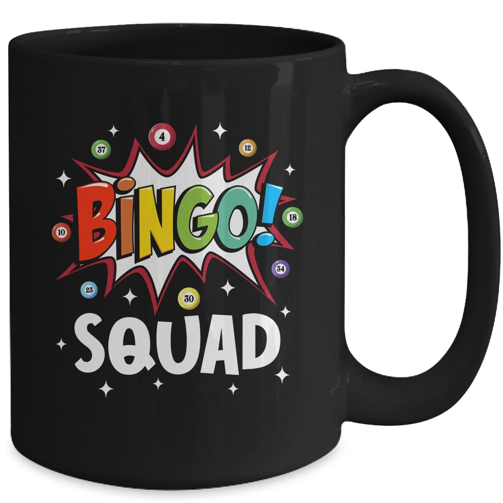 Cool Bingo Design For Men Women Bingo Squad Bingo Player Mug | siriusteestore