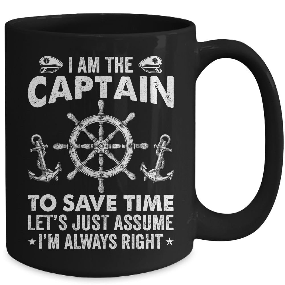 Cool Boat Captain For Men Women Boating Pontoon Boat Owner Mug | siriusteestore