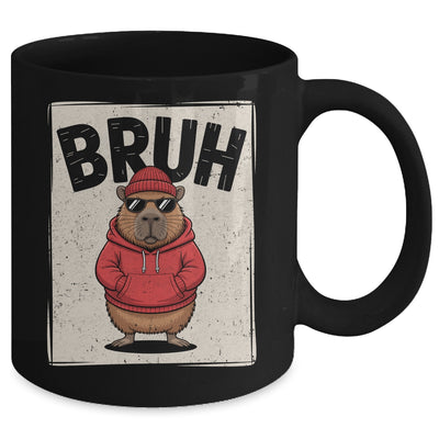 Cool Bruh Capybara Men Women Boys Teens Funny Capybara Mug | siriusteestore
