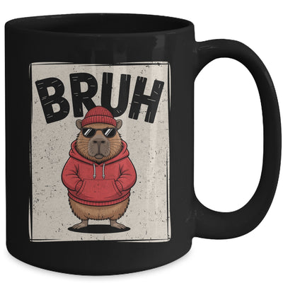 Cool Bruh Capybara Men Women Boys Teens Funny Capybara Mug | siriusteestore