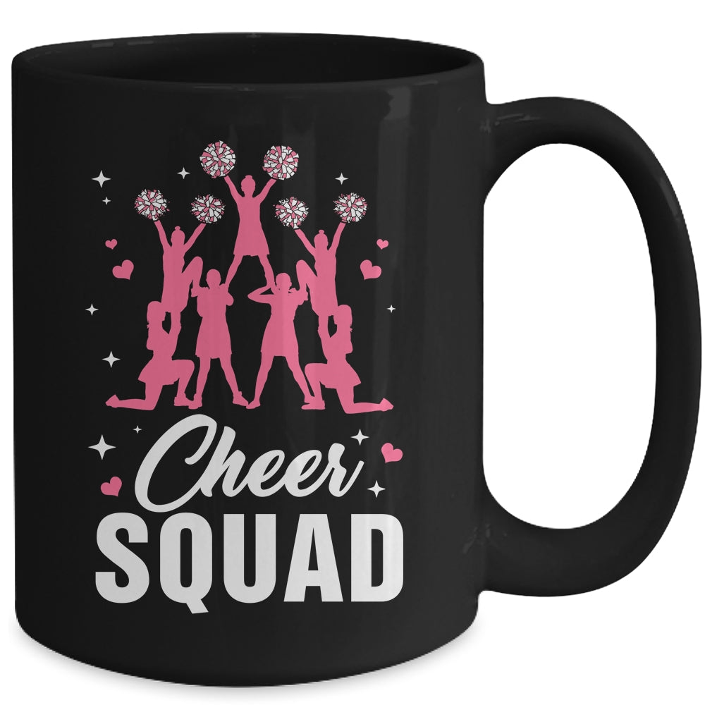 Cool Cheer Squad For Women Mom Girls Cheerleader Cheer Fly Mug | siriusteestore
