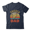 Cool Chicken Dad For Men Fathers Day Rooster Chicken Farmer Shirt & Hoodie | siriusteestore