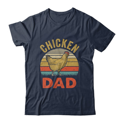 Cool Chicken Dad For Men Fathers Day Rooster Chicken Farmer Shirt & Hoodie | siriusteestore