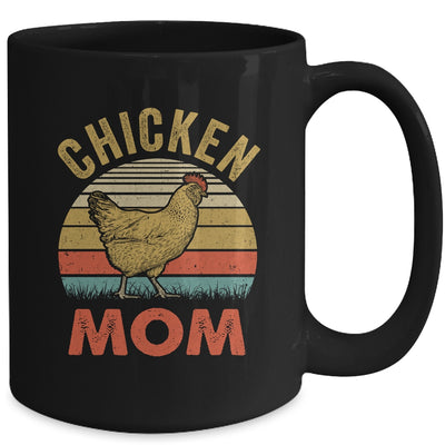 Cool Chicken Mom For Men Mothers Day Hen Chicken Farmer Mug | siriusteestore