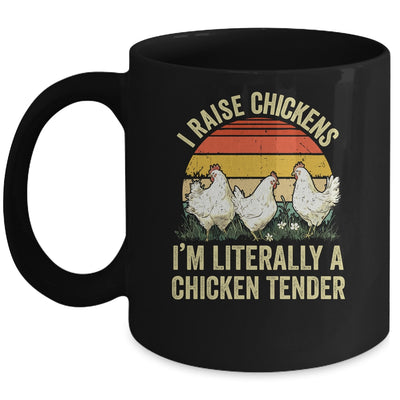 Cool Chicken Tender Art For Men Women Poultry Chicken Farmer Mug | siriusteestore