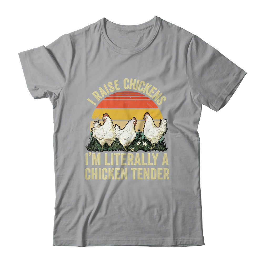 Cool Chicken Tender Art For Men Women Poultry Chicken Farmer Shirt & Tank Top | siriusteestore