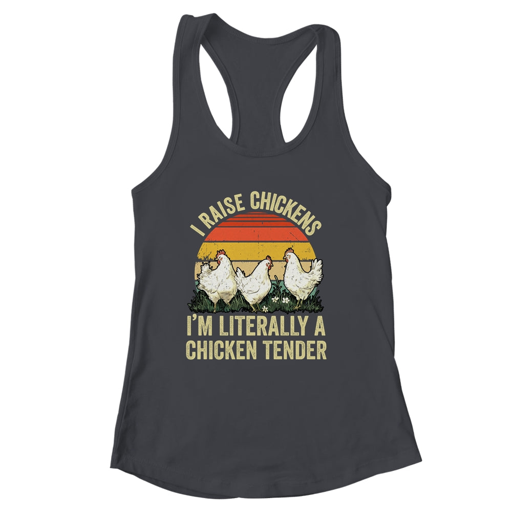 Cool Chicken Tender Art For Men Women Poultry Chicken Farmer Shirt & Tank Top | siriusteestore