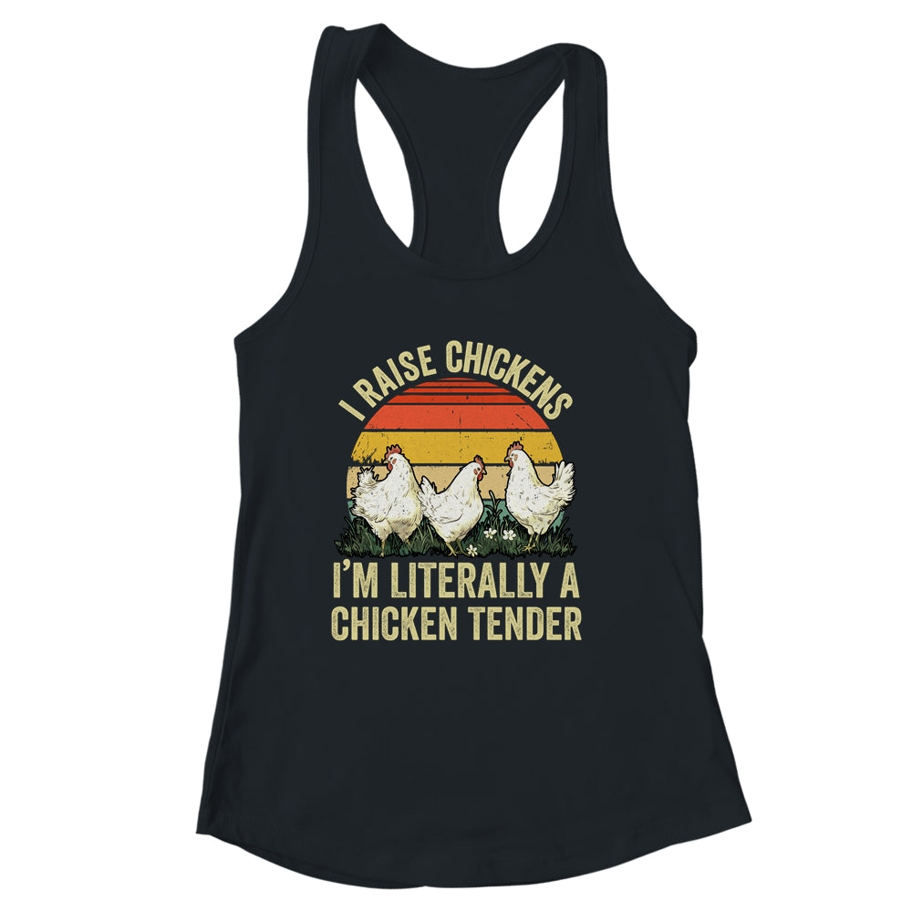 Cool Chicken Tender Art For Men Women Poultry Chicken Farmer Shirt & Tank Top | siriusteestore