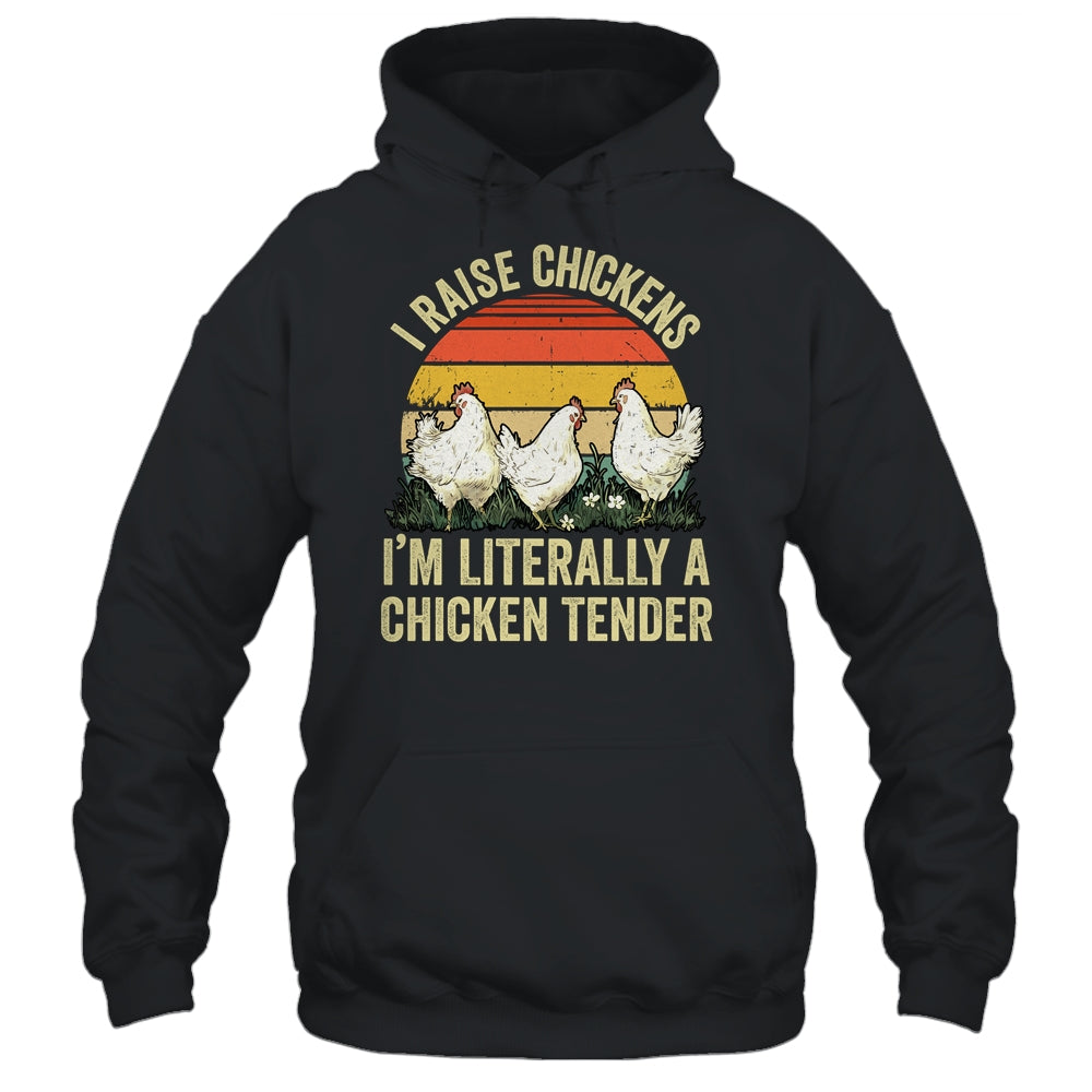 Cool Chicken Tender Art For Men Women Poultry Chicken Farmer Shirt & Tank Top | siriusteestore