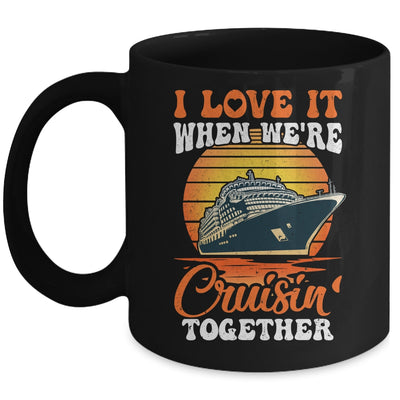 Cool Cruise Art Cruise Ship Couple Family Vacation Lover Mug | siriusteestore