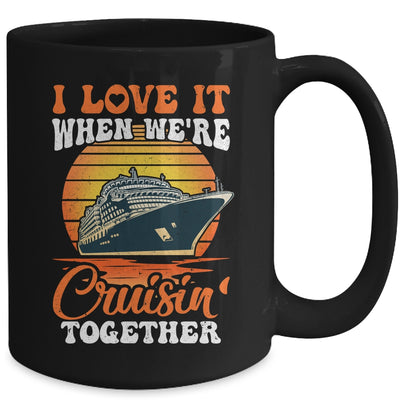 Cool Cruise Art Cruise Ship Couple Family Vacation Lover Mug | siriusteestore