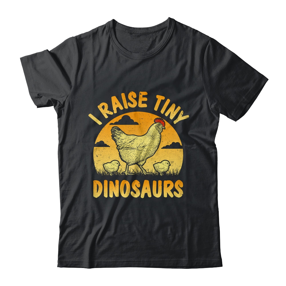 Cool Dinosaurs Chicken Design Men Women Farm Lover Chicken Shirt & Tank Top | siriusteestore