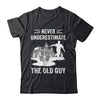 Cool Disc Golf For Men Dad Grandpa Old Guy Disc Golf Player Shirt & Hoodie | siriusteestore