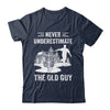 Cool Disc Golf For Men Dad Grandpa Old Guy Disc Golf Player Shirt & Hoodie | siriusteestore