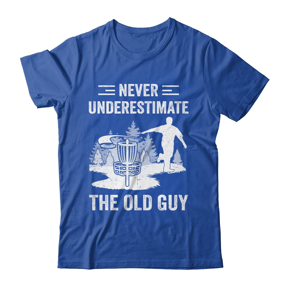 Cool Disc Golf For Men Dad Grandpa Old Guy Disc Golf Player Shirt & Hoodie | siriusteestore