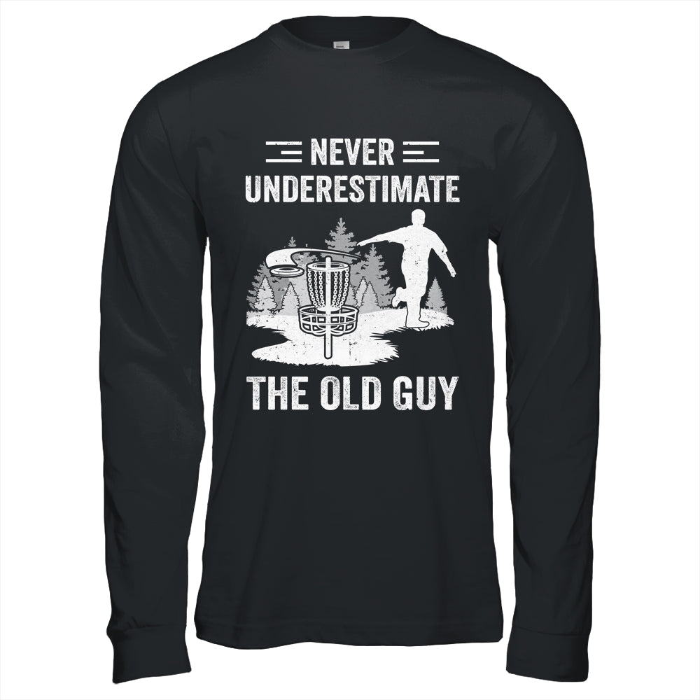 Cool Disc Golf For Men Dad Grandpa Old Guy Disc Golf Player Shirt & Hoodie | siriusteestore