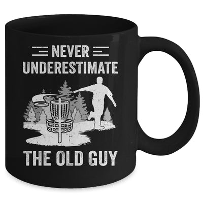 Cool Disc Golf For Men Dad Grandpa Old Guy Disc Golf Player Mug | siriusteestore