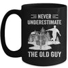 Cool Disc Golf For Men Dad Grandpa Old Guy Disc Golf Player Mug | siriusteestore