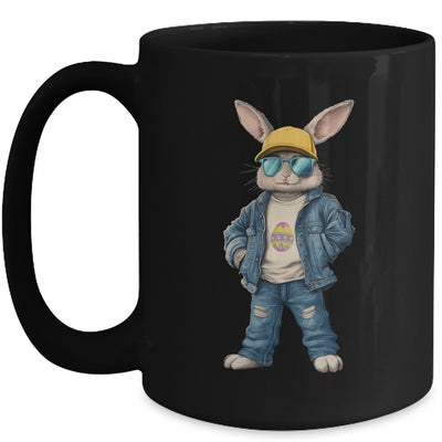 Cool Easter Bunny With Sunglasses For Boys Teens Men Outfit Mug | siriusteestore