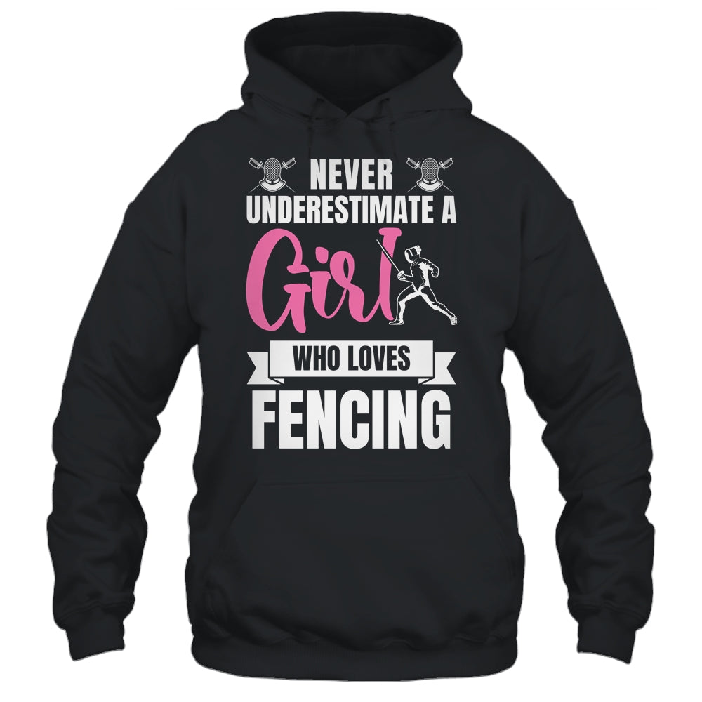 Cool Fencing Art For Women Girls Sports Sword Fencing Shirt & Tank Top | siriusteestore