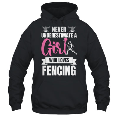 Cool Fencing Art For Women Girls Sports Sword Fencing Shirt & Tank Top | siriusteestore