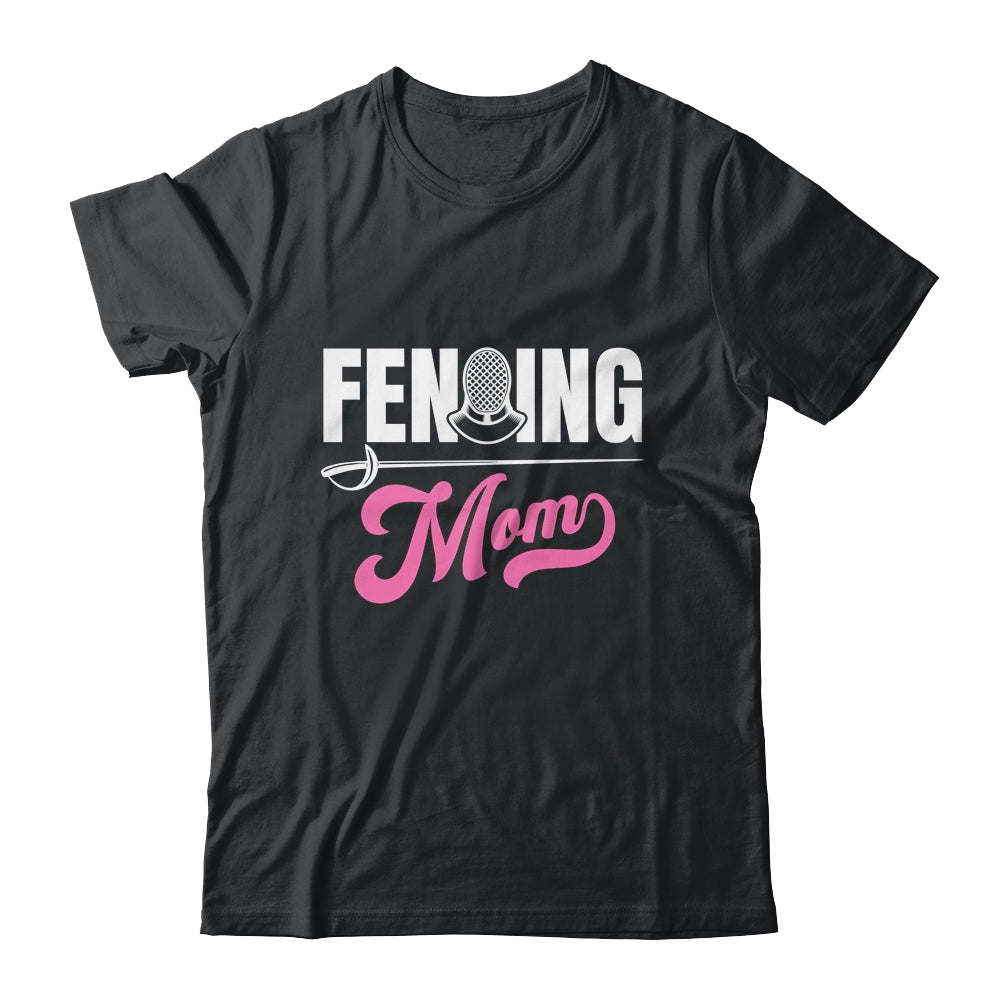 Cool Fencing Mom Art For Women Sports Sword Fencing Shirt & Hoodie | siriusteestore