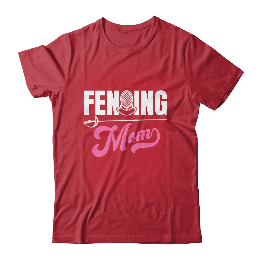 Cool Fencing Mom Art For Women Sports Sword Fencing Shirt & Hoodie | siriusteestore