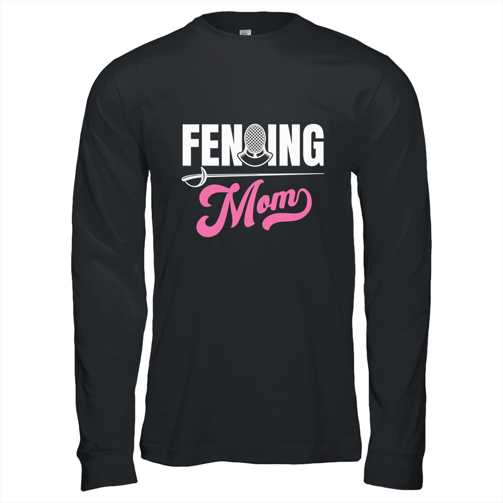 Cool Fencing Mom Art For Women Sports Sword Fencing Shirt & Hoodie | siriusteestore