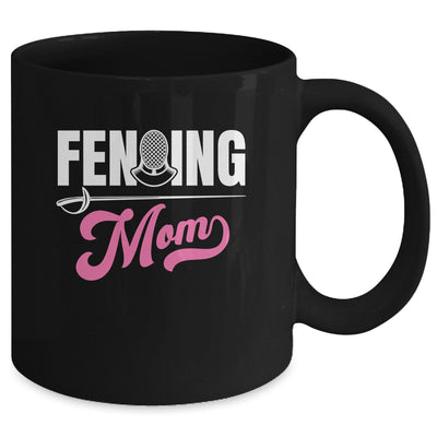Cool Fencing Mom Art For Women Sports Sword Fencing Mug | siriusteestore