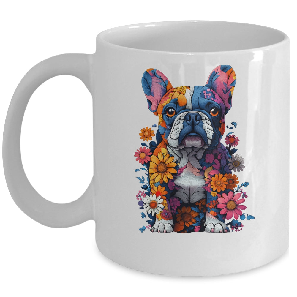 Cool French Bulldog Art Design Women Mama Mom Frenchie Lover Mug | siriusteestore