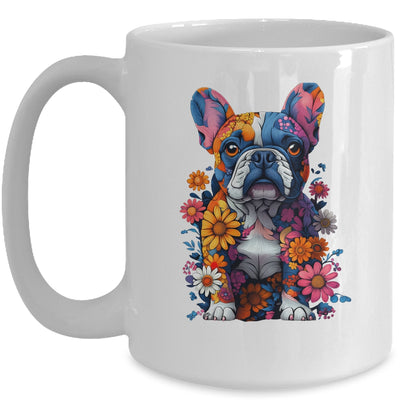Cool French Bulldog Art Design Women Mama Mom Frenchie Lover Mug | siriusteestore