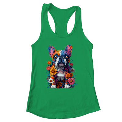 Cool French Bulldog Art Design Women Mama Mom Frenchie Lover Shirt & Tank Top | siriusteestore