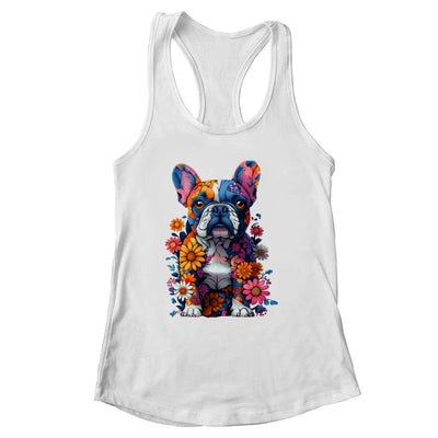 Cool French Bulldog Art Design Women Mama Mom Frenchie Lover Shirt & Tank Top | siriusteestore