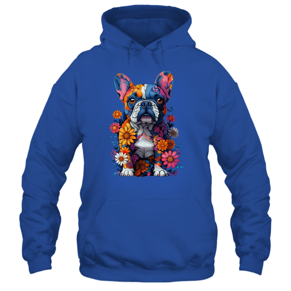 Cool French Bulldog Art Design Women Mama Mom Frenchie Lover Shirt & Tank Top | siriusteestore