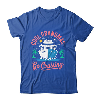 Cool Grandmas Go Cruising Grandma Matching Funny Vacation Shirt & Tank Top | siriusteestore