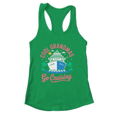 Cool Grandmas Go Cruising Grandma Matching Funny Vacation Shirt & Tank Top | siriusteestore