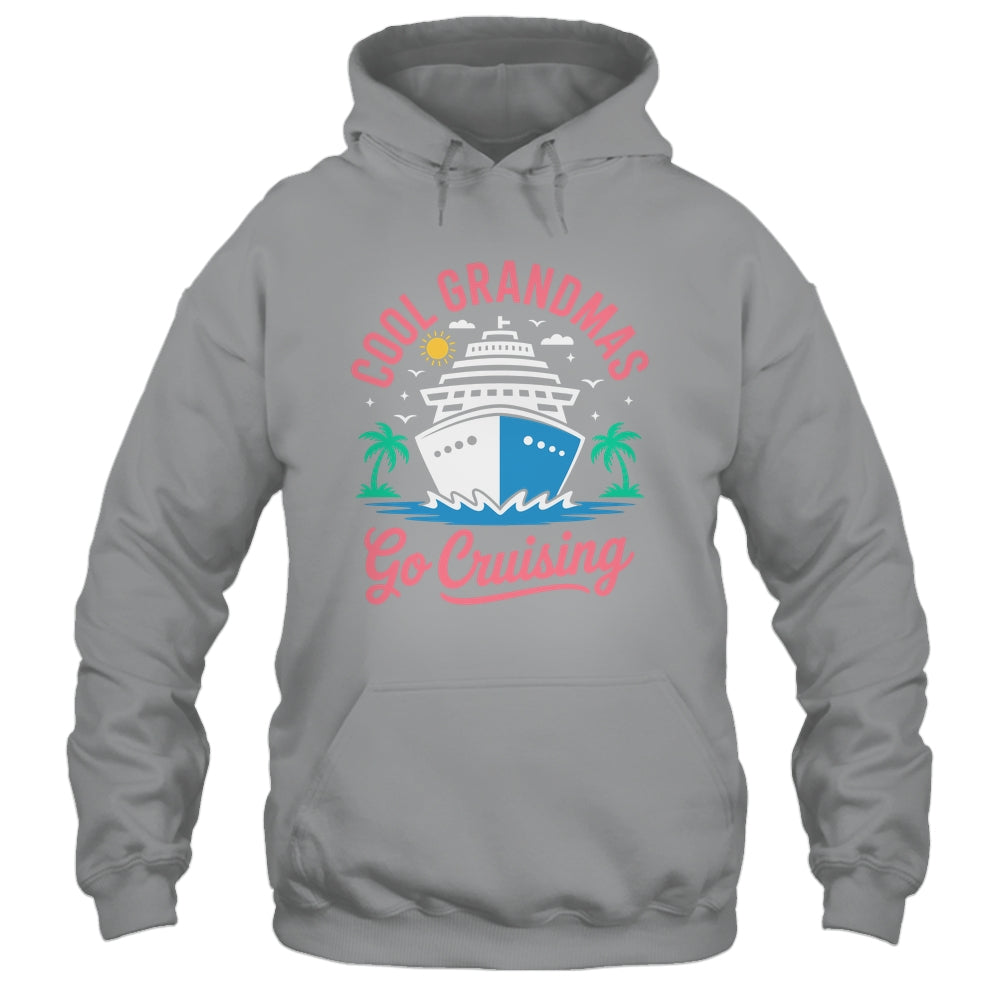 Cool Grandmas Go Cruising Grandma Matching Funny Vacation Shirt & Tank Top | siriusteestore