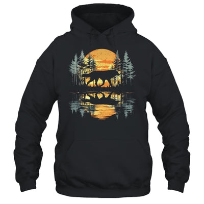 Cool Graphic Wolf Nature Lovers Wildlife Explorers Men Women Shirt & Hoodie | siriusteestore