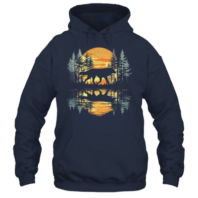 Cool Graphic Wolf Nature Lovers Wildlife Explorers Men Women Shirt & Hoodie | siriusteestore