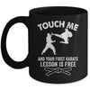 Cool Karate Art For Men Women Karate Black Belt Martial Arts Mug | siriusteestore