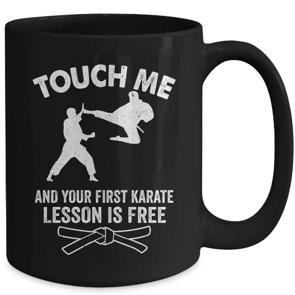 Cool Karate Art For Men Women Karate Black Belt Martial Arts Mug | siriusteestore