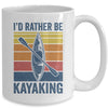 Cool Kayaking Art For Men Women Kayak Paddle Boating Kayaker Mug | siriusteestore