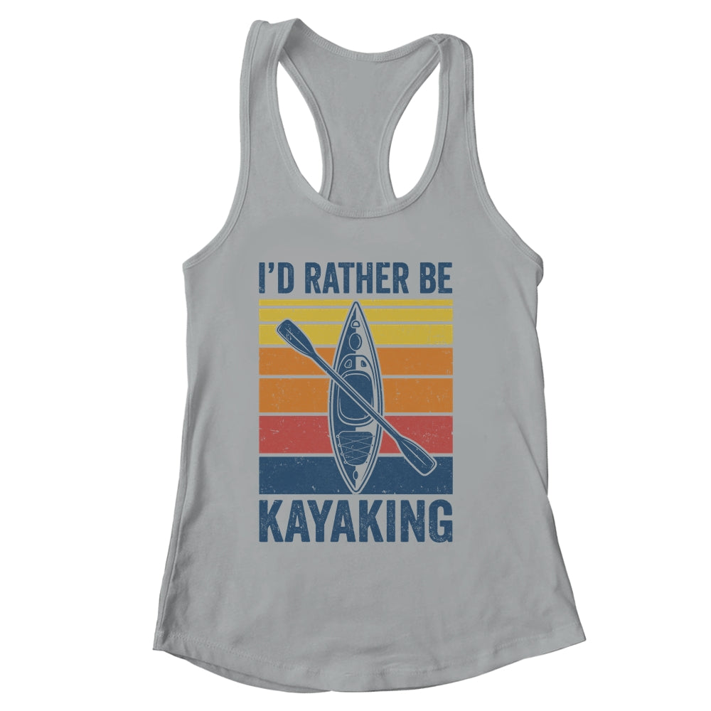 Cool Kayaking Art For Men Women Kayak Paddle Boating Kayaker Shirt & Tank Top | siriusteestore