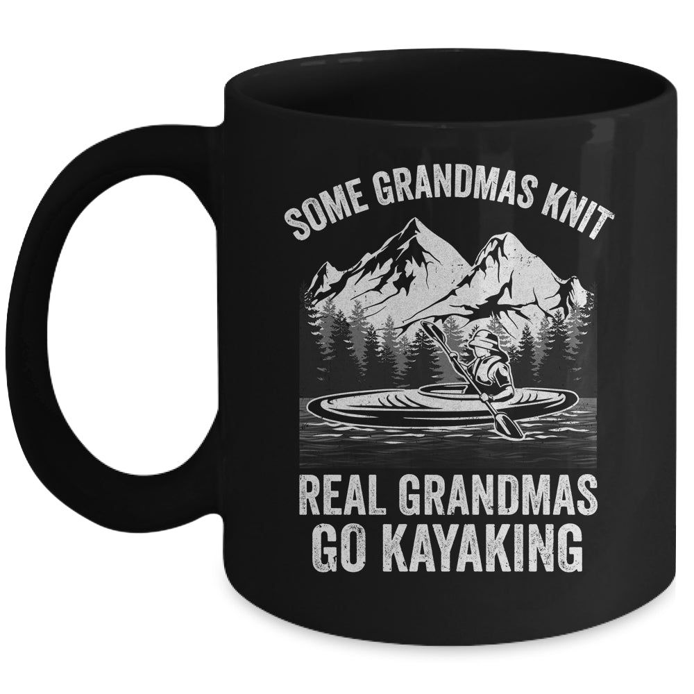 Cool Kayaking For Grandma Mom Kayaker Boating Kayak Lover Mug | siriusteestore