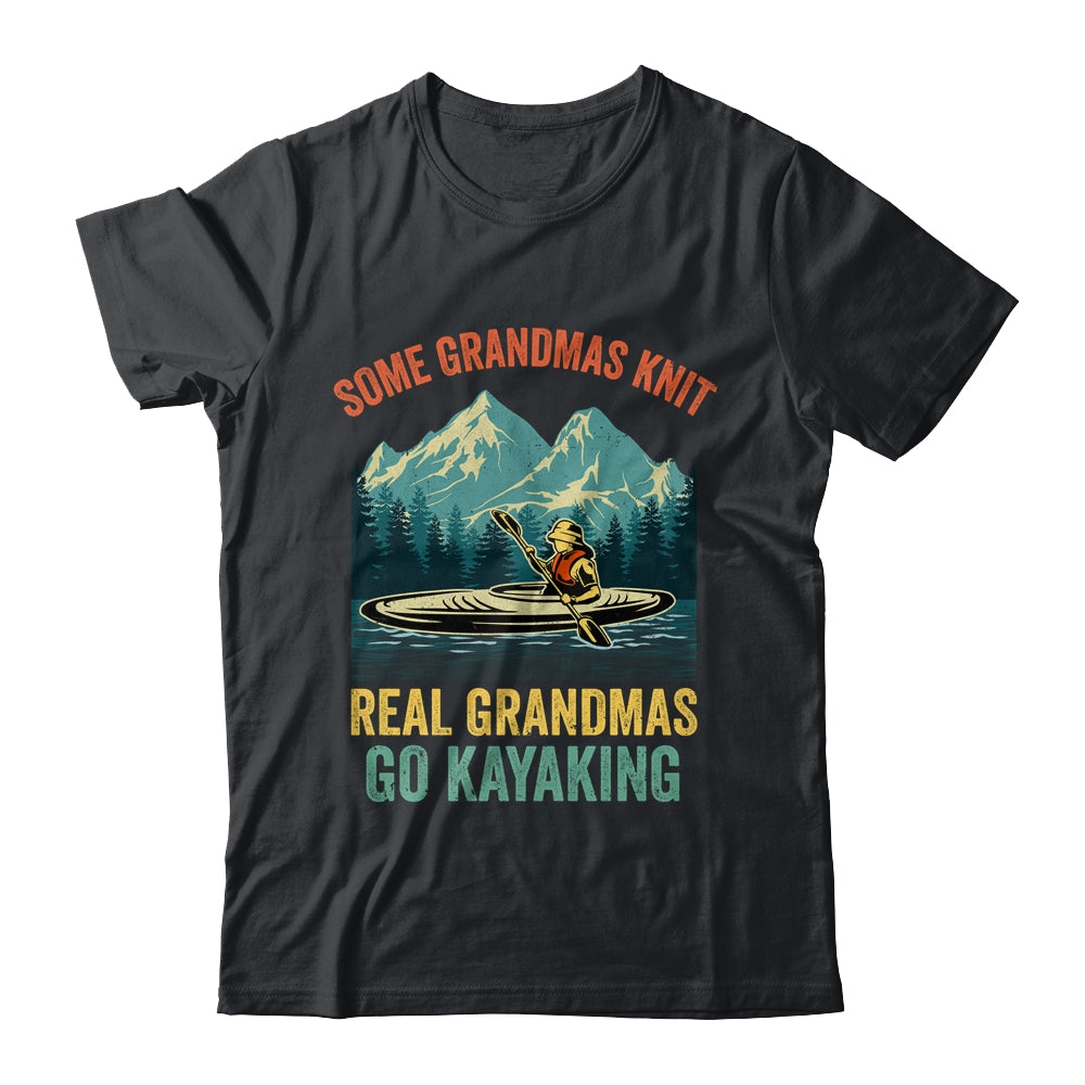 Cool Kayaking For Grandma Mom Kayaker Boating Kayak Women Shirt & Tank Top | siriusteestore