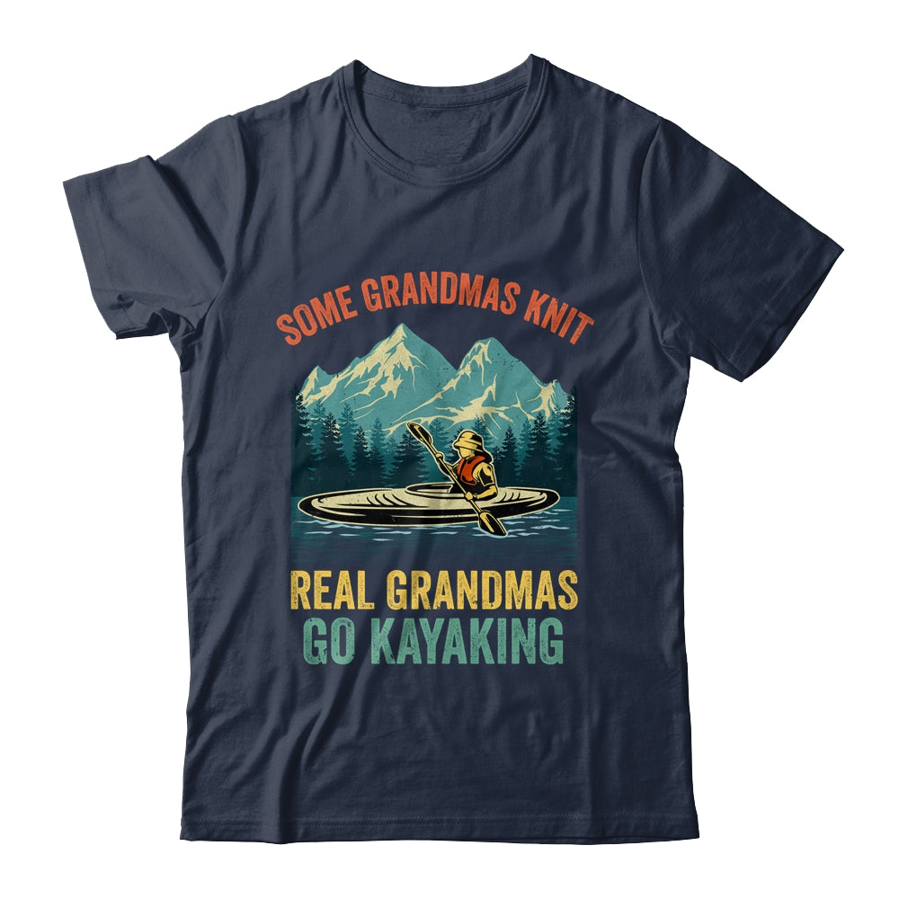 Cool Kayaking For Grandma Mom Kayaker Boating Kayak Women Shirt & Tank Top | siriusteestore