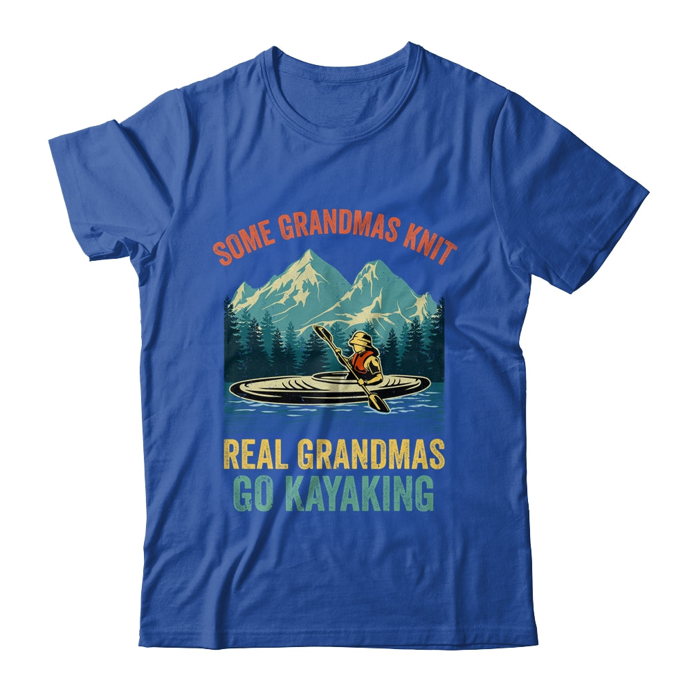 Cool Kayaking For Grandma Mom Kayaker Boating Kayak Women Shirt & Tank Top | siriusteestore
